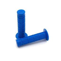 Blue quad atv steering wheel grips, rubber grips
