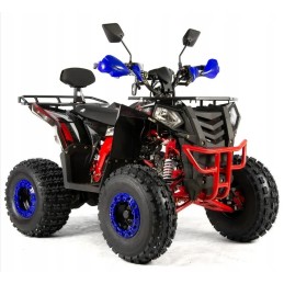 Blue quad atv steering wheel grips, rubber grips