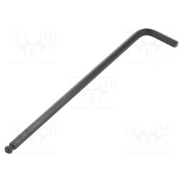 1 pcs x WIHA - 3873 - Wrench, hex key,spherical, HEX 6mm, Overall len: 184mm