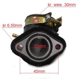 Carburetor pipe for Chinese 4t ATV GY6 150 cm3