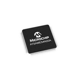 1 pcs : ATSAME54N20A-AF - ARM Microcontrollers - MCU 120MHZ 1024KB Flash 100 TQFP PKG inTray 125CTemp