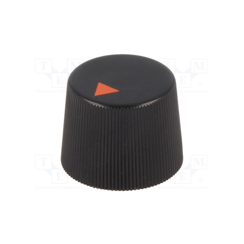 2 pcs x OKW - A1316240 - Knob, with pointer, thermoplastic, Øshaft: 4mm, Ø16.4x12.3mm
