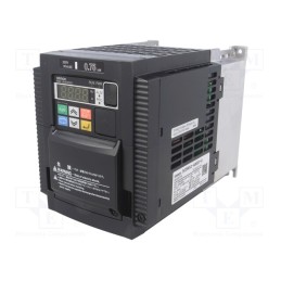 1 pcs x OMRON - 3G3MX2-AB007-E - Vector inverter, Max motor power: 0.75/1.1kW, 200÷240VAC, IN: 10