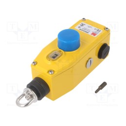 1 pcs x OMRON - 44506-4010 - Safety switch: rope, NC x2 + NO, ER5018, -25÷80°C, IP67, yellow
