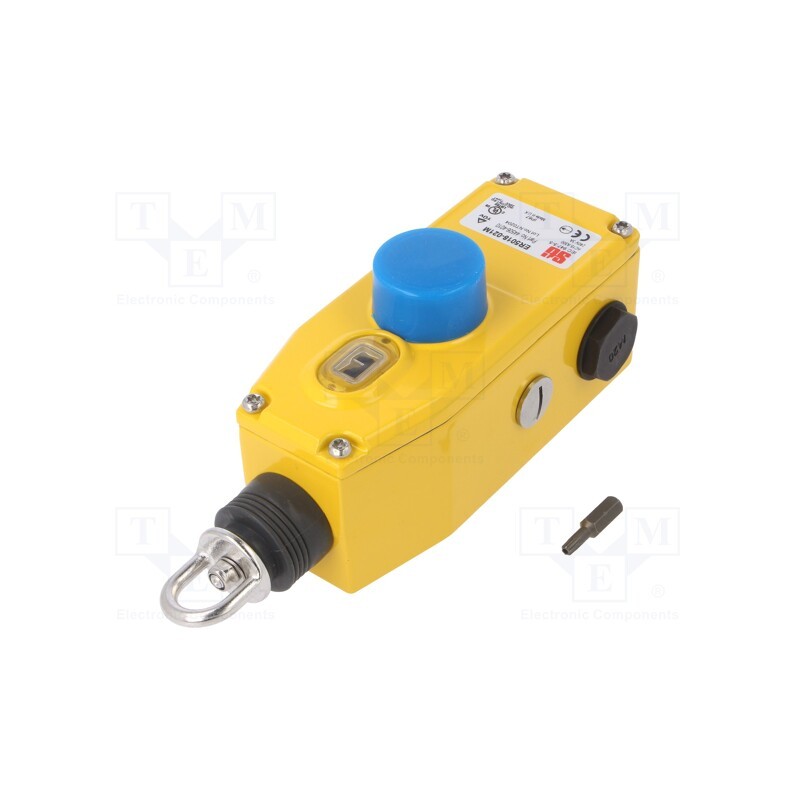1 pcs x OMRON - 44506-4010 - Safety switch: rope, NC x2 + NO, ER5018, -25÷80°C, IP67, yellow