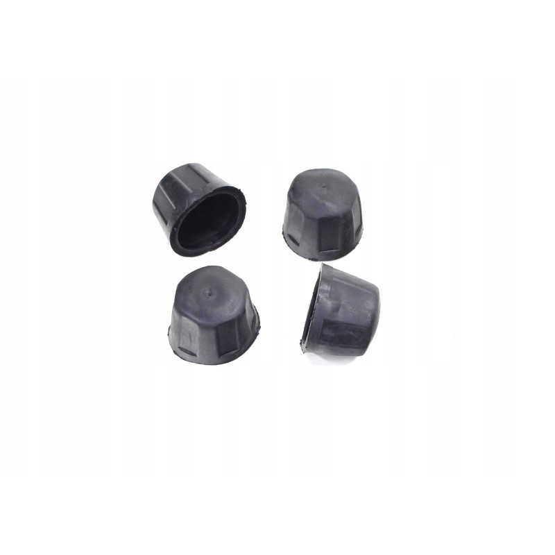 Rubber nuts, hub cap, ATV set, 4 pcs, quad bashan