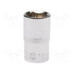 1 pcs x IRIMO - 121-16-1 - Socket, 6-angles,socket spanner, HEX 16mm, 1/2', 38mm