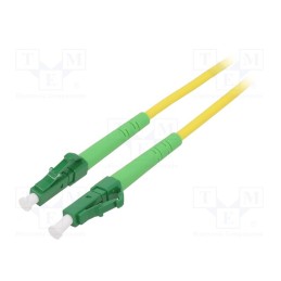 1 pcs x Goobay - 59636 - Fiber patch cord, OS2, LC/APC,both sides, 30m, LSZH, yellow