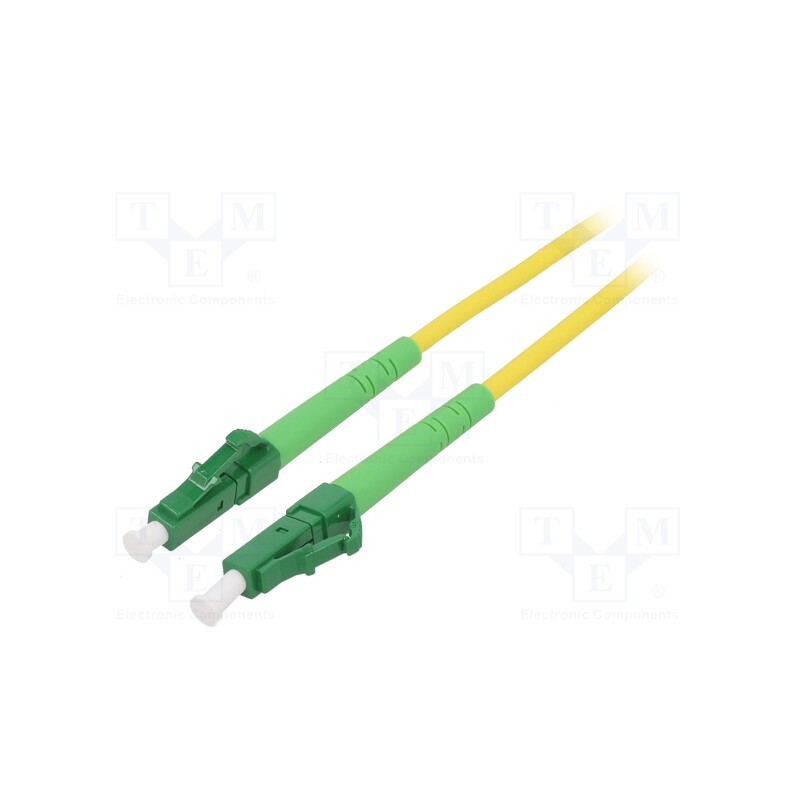 1 pcs x Goobay - 59636 - Fiber patch cord, OS2, LC/APC,both sides, 30m, LSZH, yellow