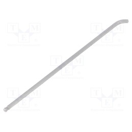1 pcs x WERA - 5022043001 - Wrench, Hex Plus key,spherical, HEX 3mm, Overall len: 126mm, long