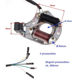 Igniter coil, candle module, 4t quad atv 110 125