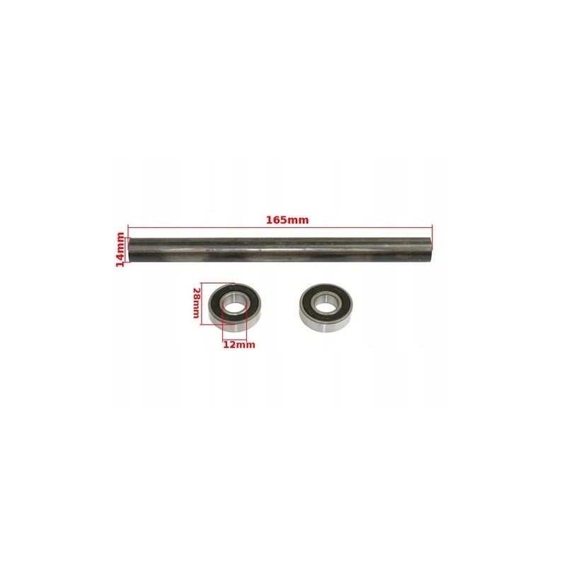 Rear swing arm repair kit for Quad ATV 125 HB 2 bearings