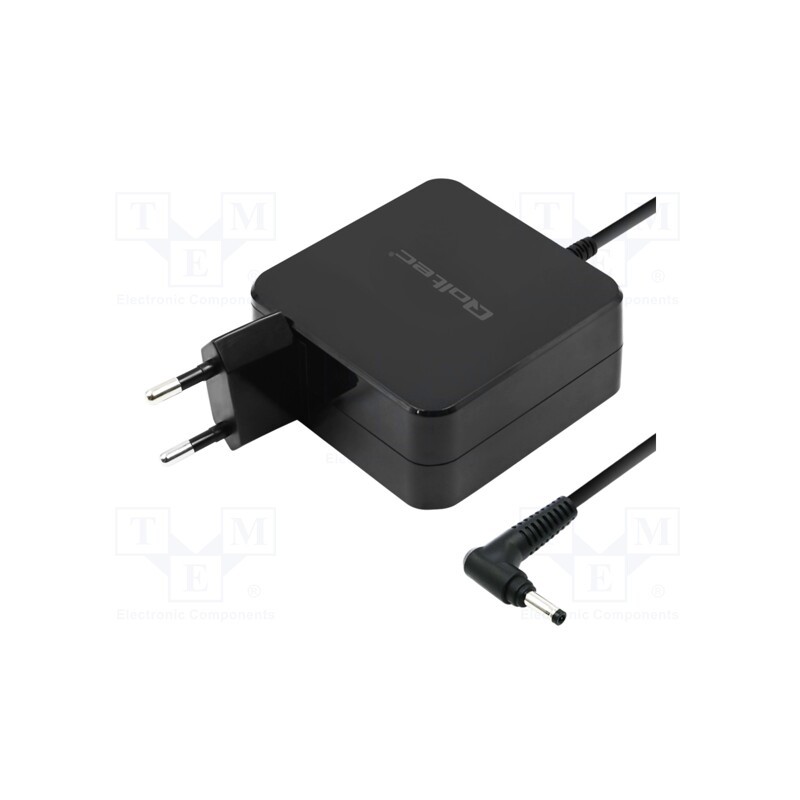 1 pcs x QOLTEC - 51751 - Power supply: switched-mode, 19VDC, 3.42A, Out: 4,0/1,7, 65W