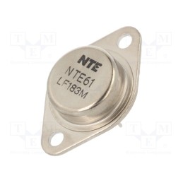 1 pcs x NTE Electronics - NTE61 - Transistor: PNP, bipolar, 140V, 20A, 250W, TO3
