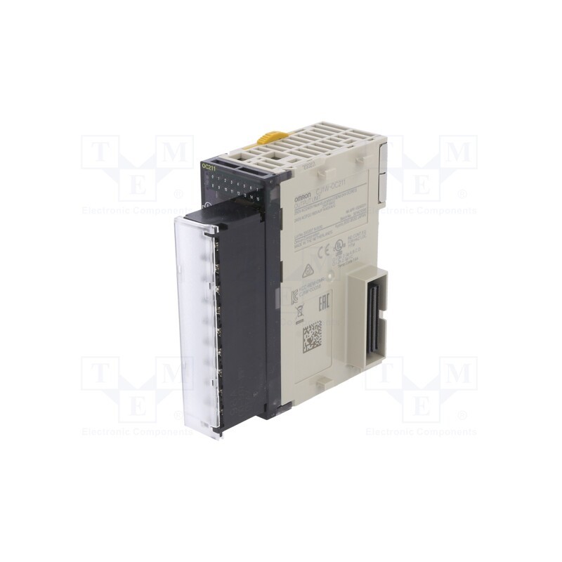 1 pcs x OMRON - CJ1W-OC211 - Module: extension, OUT: 16, OUT 1: relay, 90x31x89mm, 250VAC, 24VDC