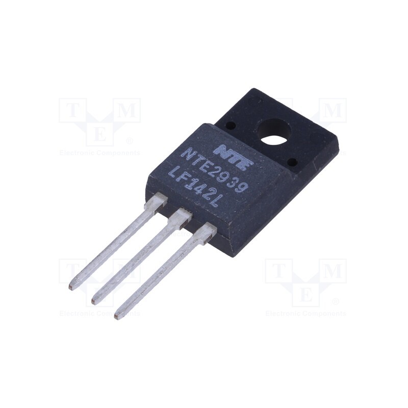 1 pcs x NTE Electronics - NTE2939 - Transistor: N-MOSFET, unipolar, 600V, 13A, Idm: 52A, 50W, TO220F