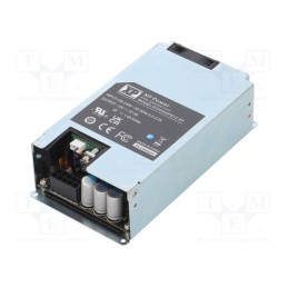 1 pcs x XP POWER - ECH450PS12-EF - Power supply: switched-mode, open, 450W, 90÷264VAC, OUT: 2, 12VDC