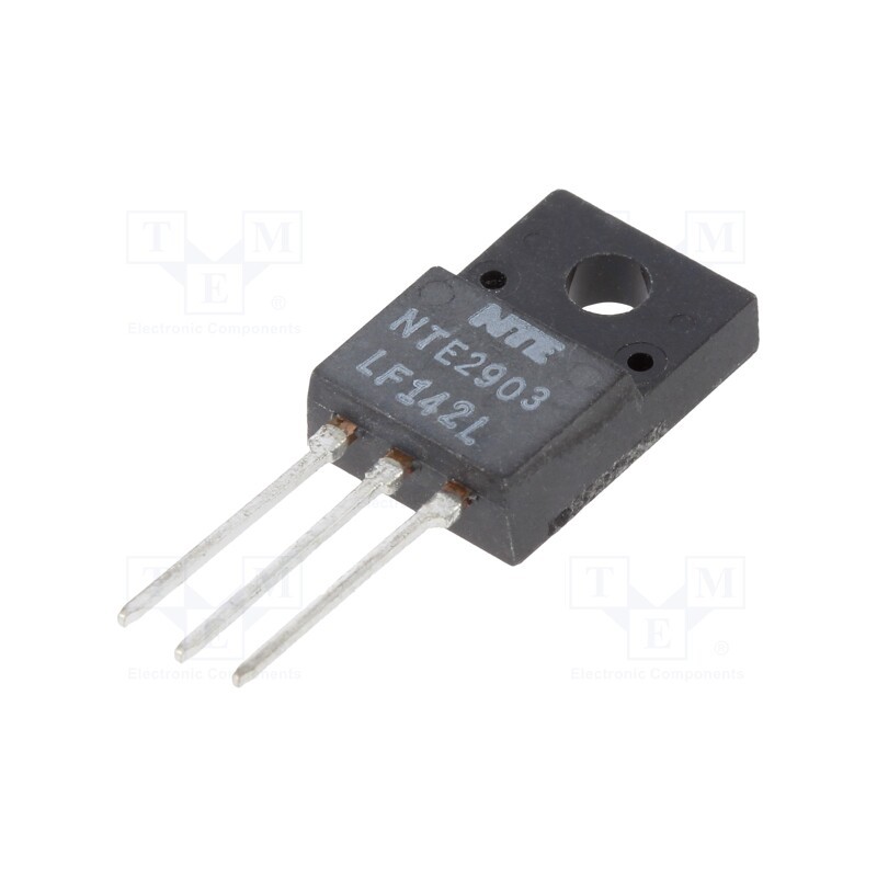 1 pcs x NTE Electronics - NTE2903 - Transistor: N-MOSFET, unipolar, 500V, 5A, Idm: 20A, 35W, TO220FN