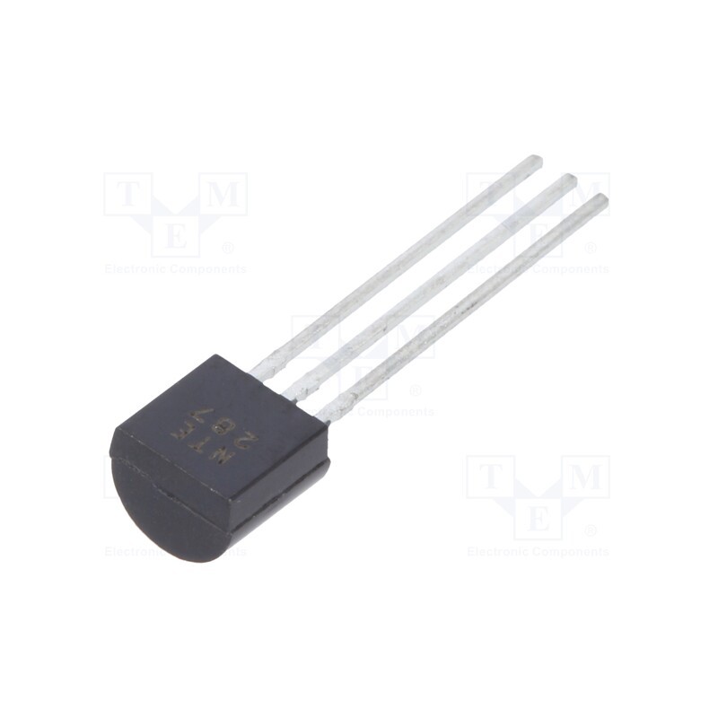 1 pcs x NTE Electronics - NTE287 - Transistor: NPN, bipolar, 300V, 0.5A, 1.5W, TO92