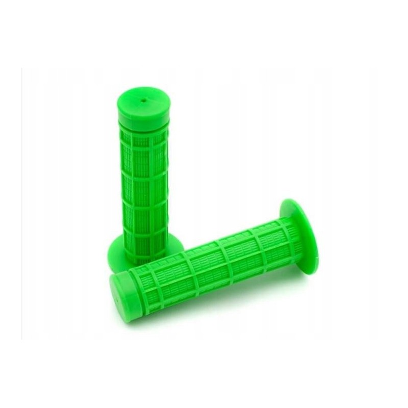 Quad ATV steering wheel grips, green, set