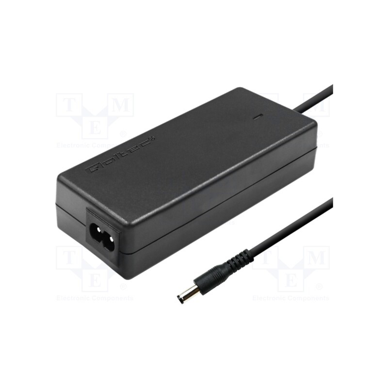1 pcs x QOLTEC - 51516 - Power supply: switched-mode, 19.5VDC, 4.62A, 90W, for notebooks