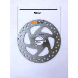 Brake disc mini cross 49cc 2t