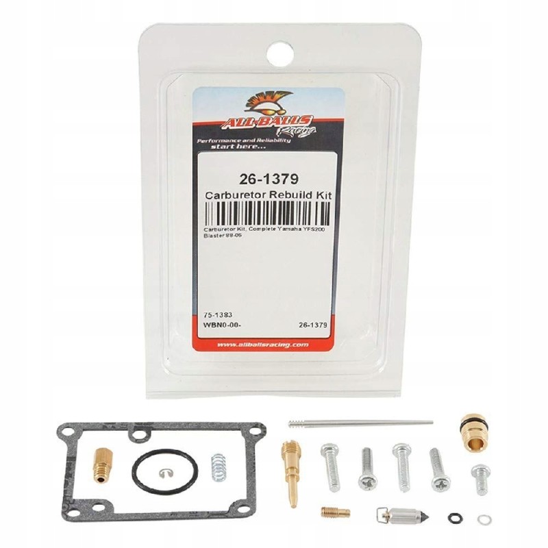 Carburetor repair kit yfs 200 blaster 88 06
