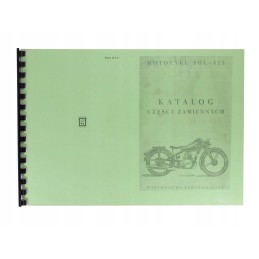 Spare parts catalog shl 125