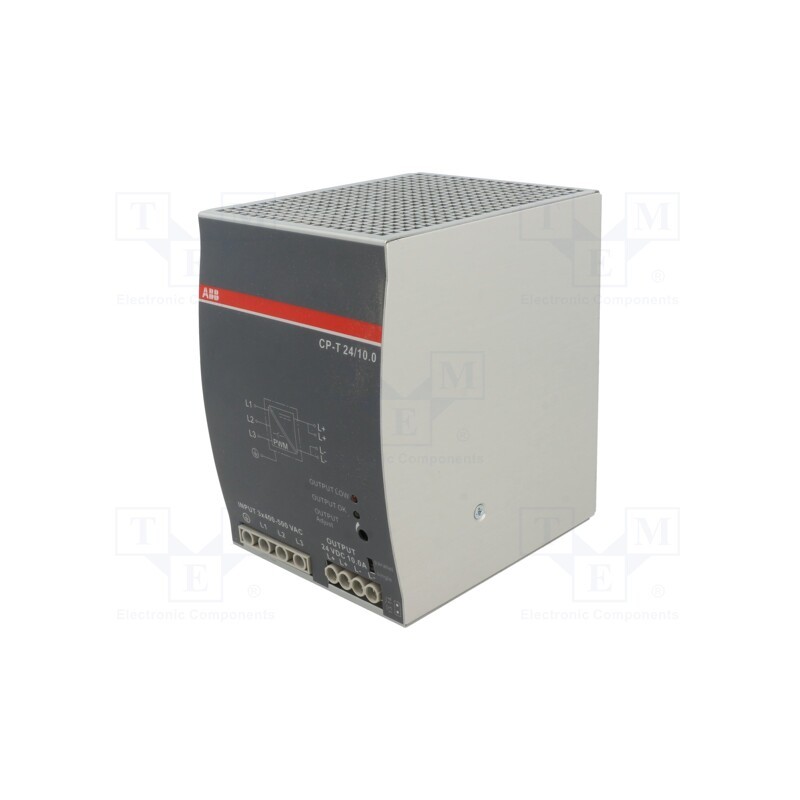 1 pcs x ABB - 1SVR427055R0000 - Power supply: switched-mode, for DIN rail, 240W, 24VDC, 10A, OUT: 1