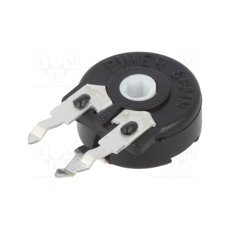 2 pcs x PIHER - PT10MH02-103A2020-S - Potentiometer: mounting, single turn,vertical, 10kΩ, 150mW, ±20%