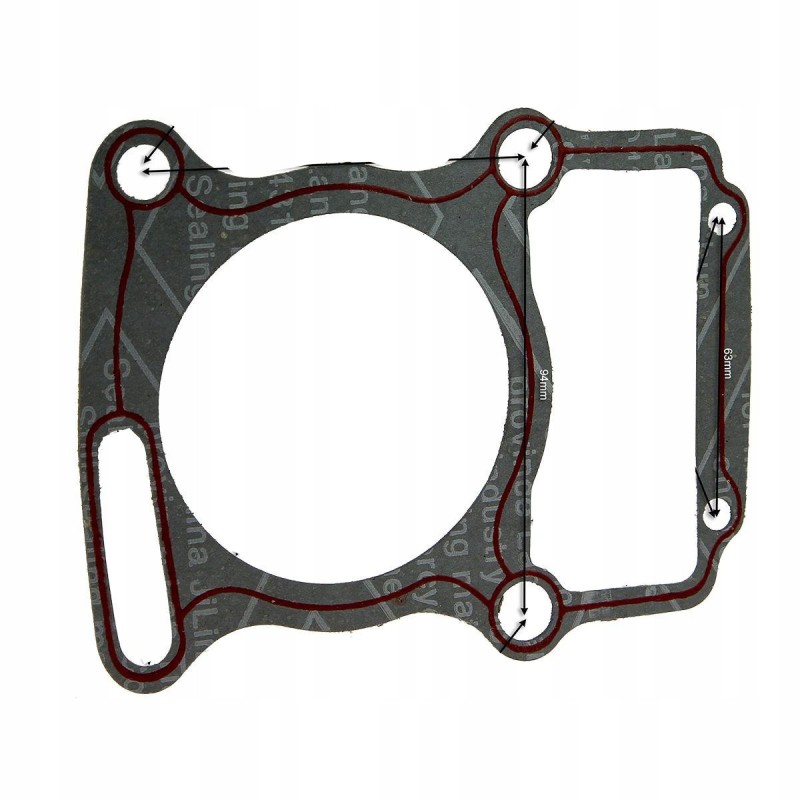 Cylinder gasket bashan 250 water bs250s 11b