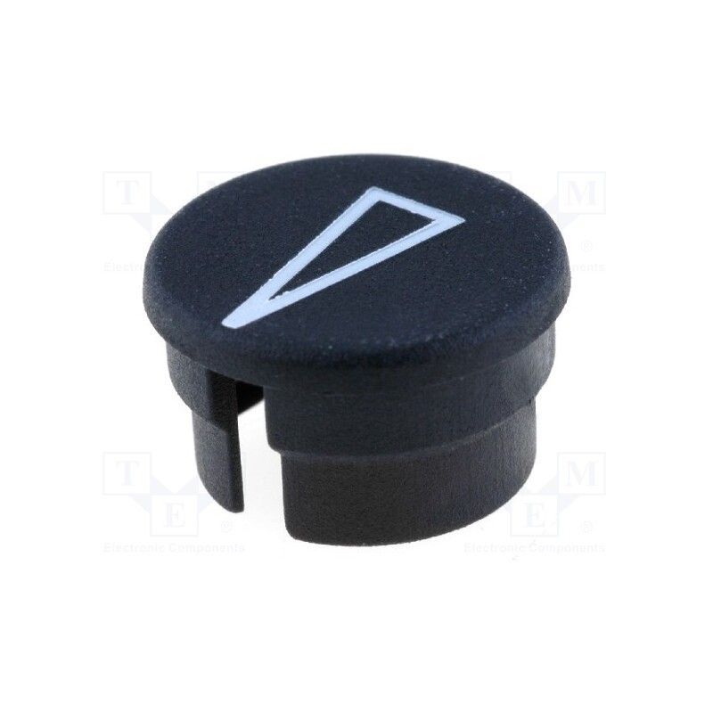 2 pcs x RITEL - 3015133 - Cap, polyamide, black, 15mm, G15