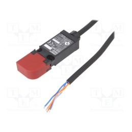 1 pcs x OMRON - D4GS-N1R - Safety switch: key operated, D4GS-N, NC + NO, Features: no key