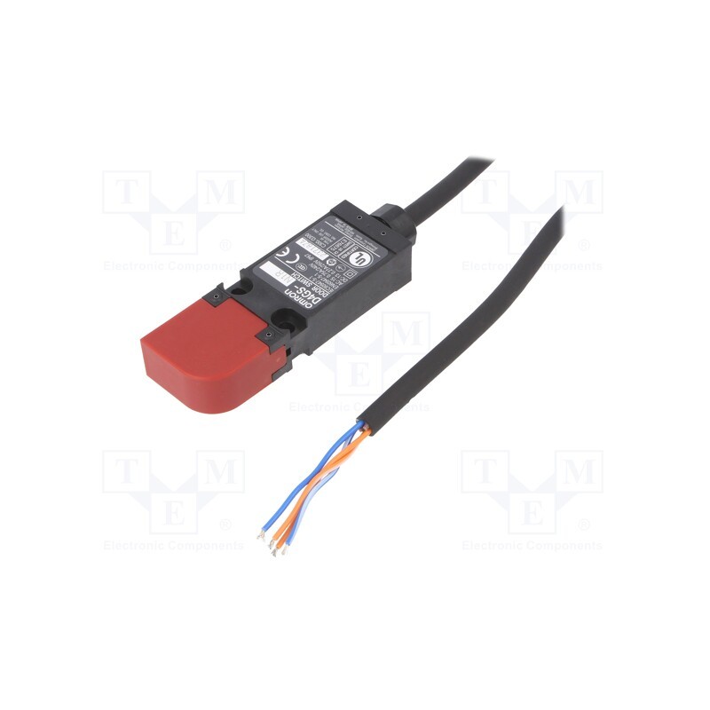 1 pcs x OMRON - D4GS-N1R - Safety switch: key operated, D4GS-N, NC + NO, Features: no key