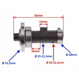 Chinese ATV Quad Bashan 250 4t camshaft