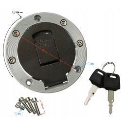 Lucky star fuel tank cap insert keys