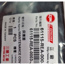 Fluid cap cover, sym quadrider 600 grille