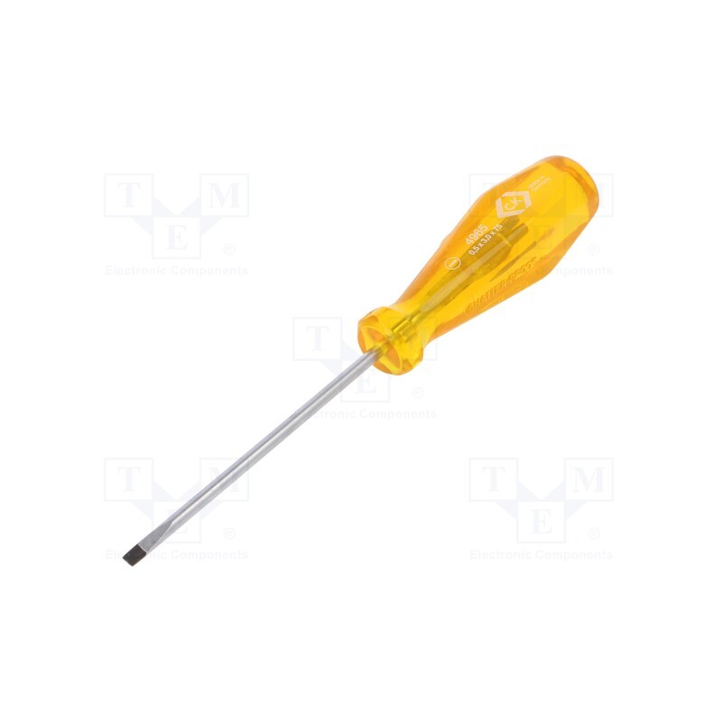 1 pcs x C.K - T4965 03 - Screwdriver, slot, SL 3, HD Classic, Blade length: 75mm