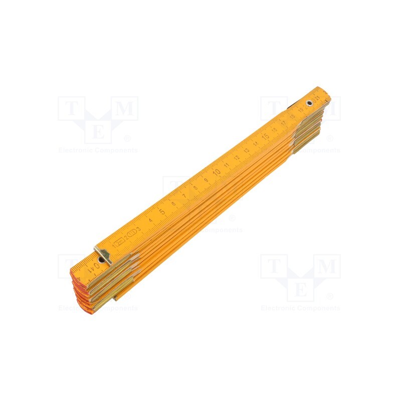 1 pcs x PG TOOLS - PGT821 - Folding ruler, L: 2m
