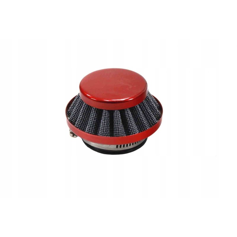 Air filter cone fi 42mm pocket red bri
