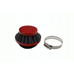Air filter cone fi 42mm pocket red bri