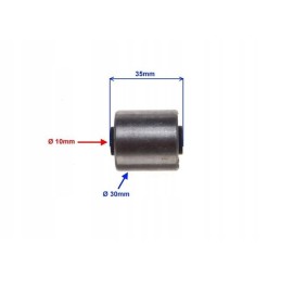 Metal-rubber bushing 10 30 30 block quad