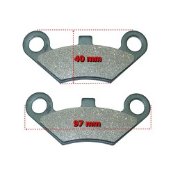 Brake pads quad atv cf moto shineray linhai