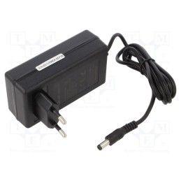 1 pcs x QOLTEC - 50778 - Power supply: switched-mode, plug, 5VDC, 4A, 20W, Plug: straight