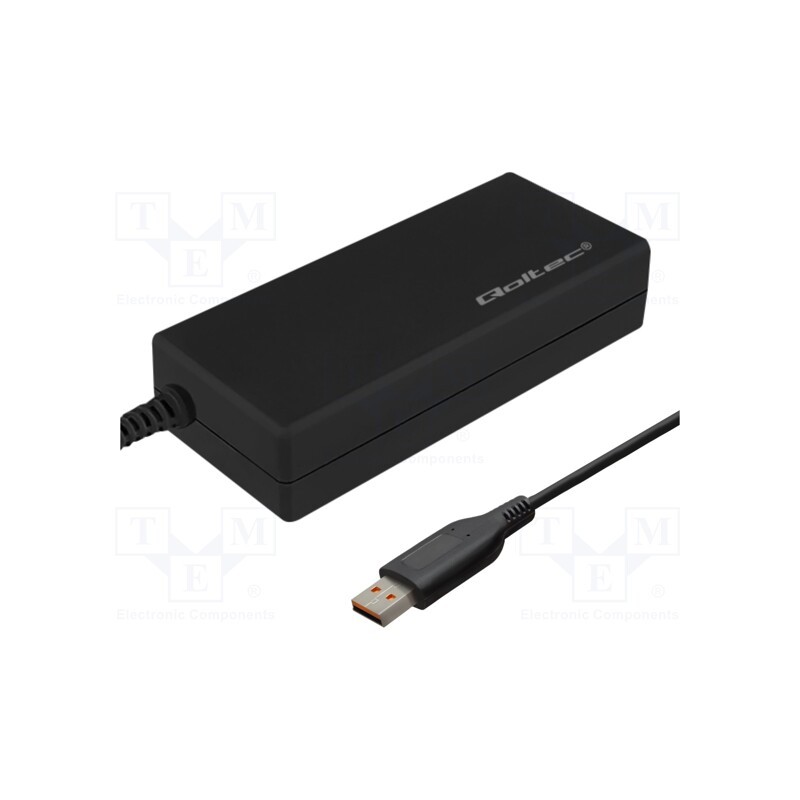 1 pcs x QOLTEC - 51502 - Power supply: switched-mode, 20VDC, 3.25A, 65W, for notebooks