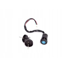 Four-pin ATV ignition switch for a quad bike