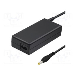 1 pcs x QOLTEC - 51500 - Power supply: switched-mode, 19VDC, 4.74A, Out: 4,8-4,2/1,7, 90W