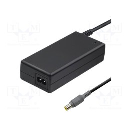 1 pcs x QOLTEC - 50093 - Power supply: switched-mode, 20VDC, 4.5A, Out: 7,9/5,5 CENTERPIN