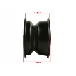 Front rim 19x7 8 8 inches quad 110 125 3 screws