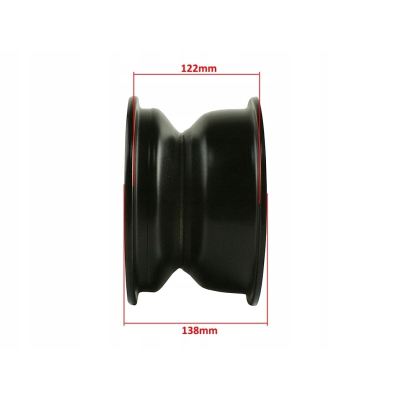 Front rim 19x7 8 8 inches quad 110 125 3 screws